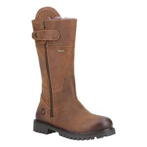 Cotswold Womens/Ladies Bushcombe Leather Mid Calf Boots / Tan